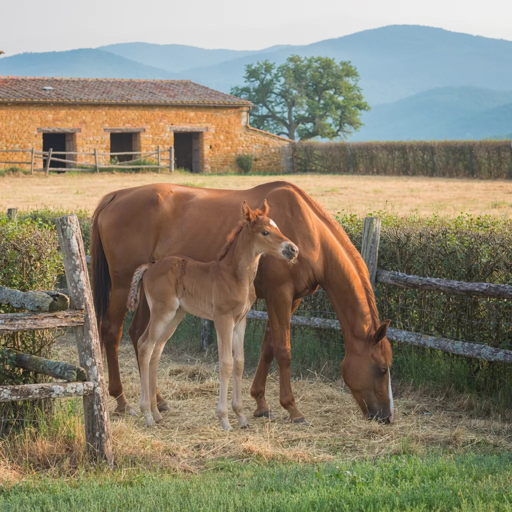 Élevage de chevaux, Les Poneys de la Combe, Saint-Montan