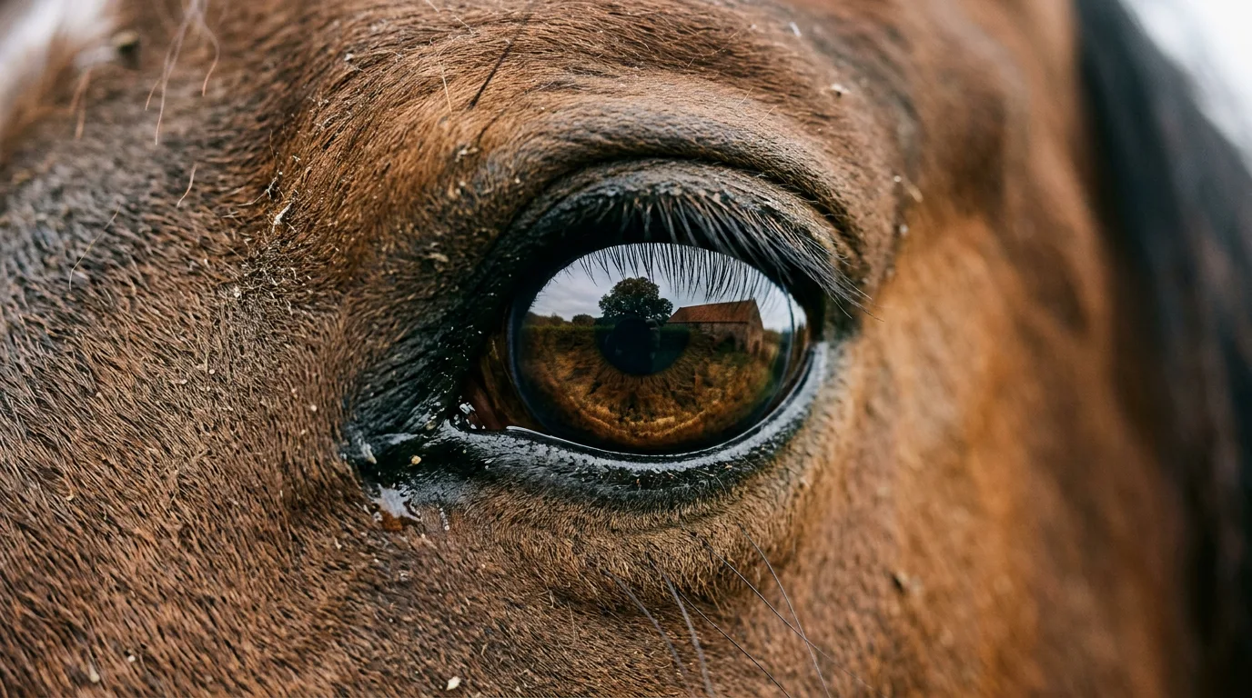 Un regard de cheval, Les Poneys de la Combe, Saint-Montan